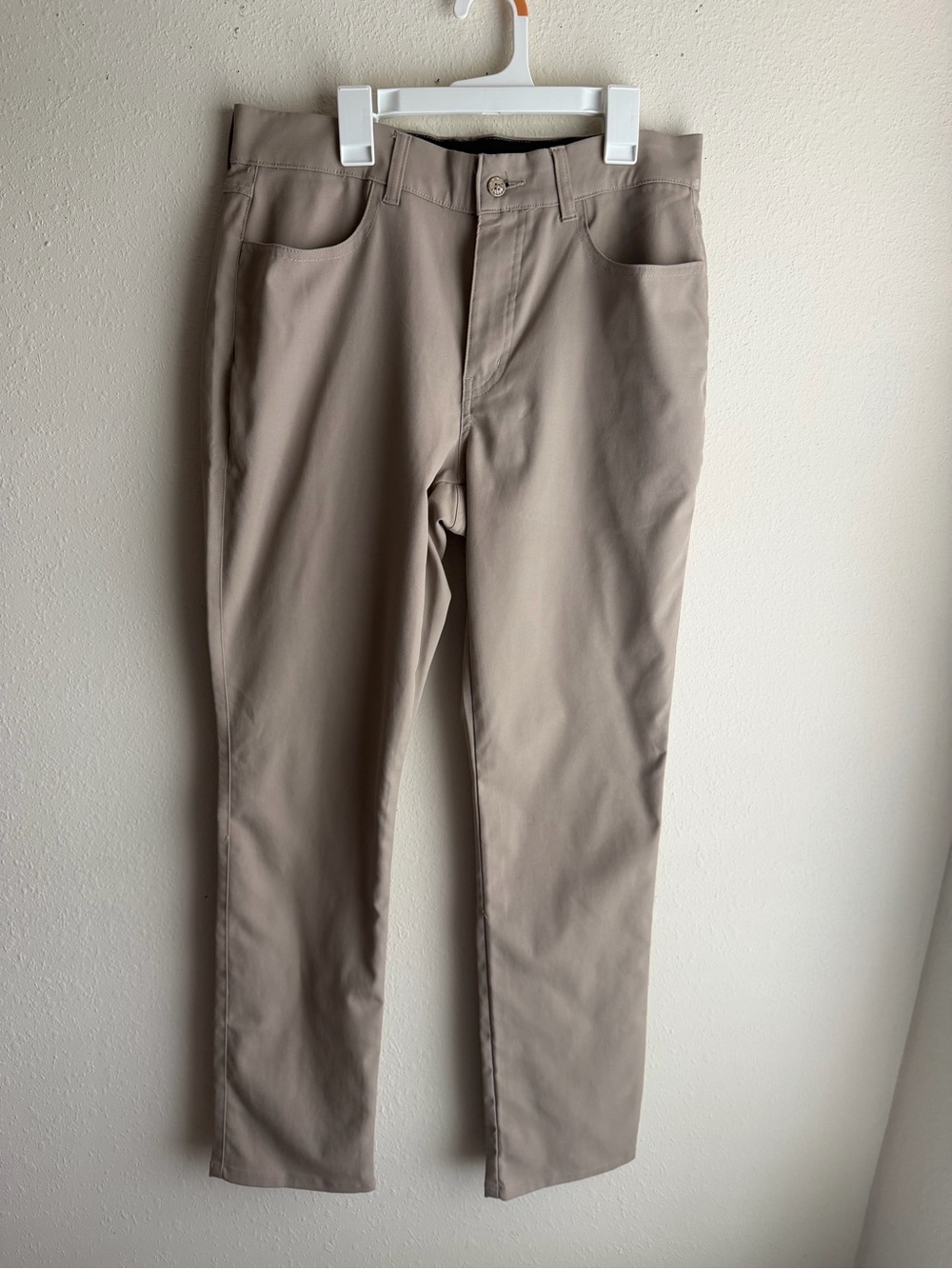 Men's Slim Chino Pants in khaki